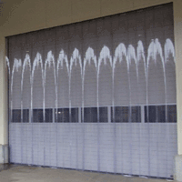 PVC Vorhang Industrie Tore