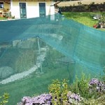 Teichnetz für den Laubschutz